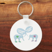 Elephant Shoes Sleutelhanger (Voorkant)