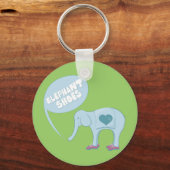 Elephant Shoes Sleutelhanger (Voorkant)