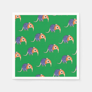 Elephant Shrew Napkins Servet