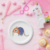 Elephant Shrew Paper-Borden Papieren Bordje (Feest)