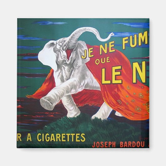 Elephant sigaretten-1900 magneet (Voorkant)