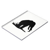 Elephant Silhouette Notitieboek (Linkerzijde)