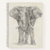 Elephant Sketch Notitieboek (Voorkant)