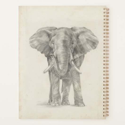 Elephant Sketch Planner (Achterkant)
