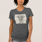 Elephant Sketch T-shirt (Voorkant)