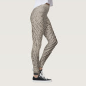 Elephant Skin Print Grijze Leggings & Yogabroek (Rechts)