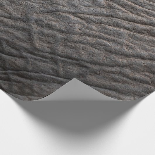 Elephant skin texture pachyderm cadeaupapier (Hoek)