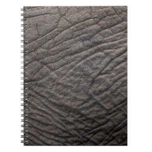 Elephant skin texture pachyderm notitieboek