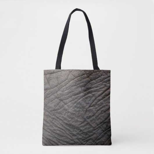 Elephant skin texture pachyderm tote bag (Voorkant)