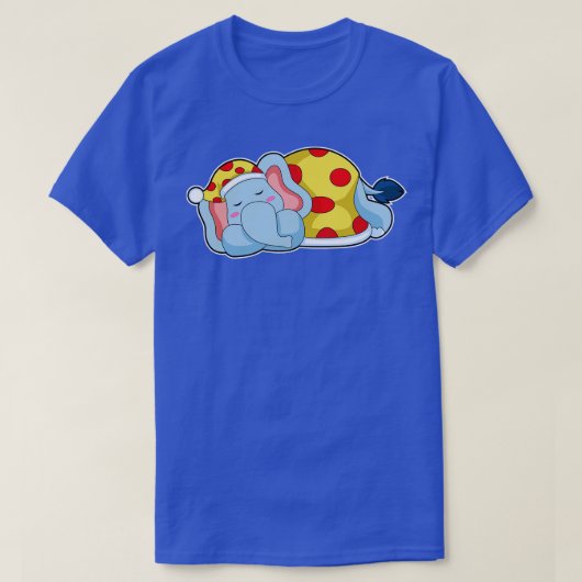 Elephant Slaping Pajamas T-shirt (Design voorkant)