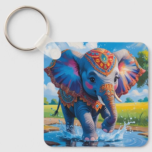 elephant sleutelhanger (Voorkant)