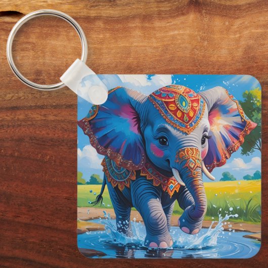 elephant sleutelhanger (Voorkant)