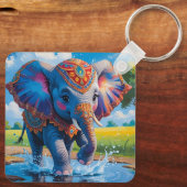 elephant sleutelhanger (Achterkant)