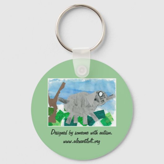 Elephant Sleutelhanger (Voorkant)