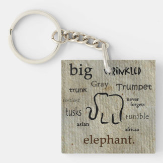 Elephant Sleutelhanger