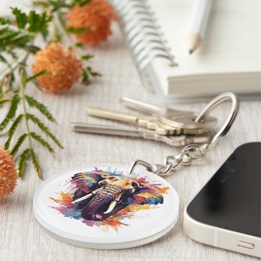 Elephant Sleutelhanger (Voorkant Rechts)