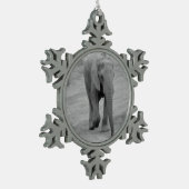 Elephant Snowflake Ornament (Links)