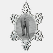 Elephant Snowflake Ornament (Rechts)