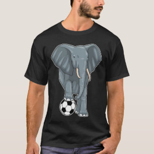 Elephant Soccer player Soccer T-shirt