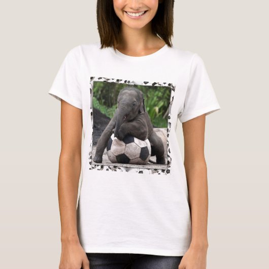 Elephant Soccer T-shirt (Voorkant)