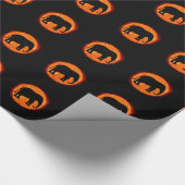 Elephant Solar Eclipse Cadeaupapier (Hoek)