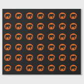 Elephant Solar Eclipse Cadeaupapier (Vlak)