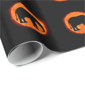 Elephant Solar Eclipse Cadeaupapier (Rol Hoek)