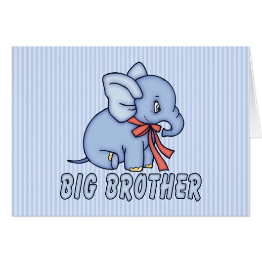 Elephant Speelgoed Big Brother Blank Kaart (Voorkant Horizontaal)