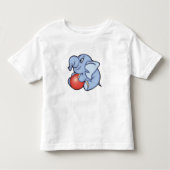 Elephant Speelgoed Blue w/Ball Kinder Shirts (Voorkant)