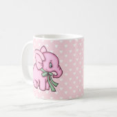 Elephant Speelgoed Roze Koffiemok (Voorkant links)