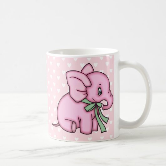 Elephant Speelgoed Roze Koffiemok (Rechts)
