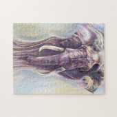 Elephant Spirit Painting - Puzzle Legpuzzel (Horizontaal)