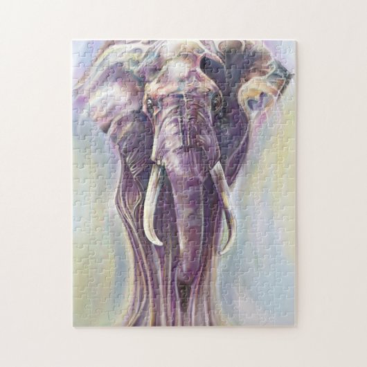 Elephant Spirit Painting - Puzzle Legpuzzel (Verticaal)