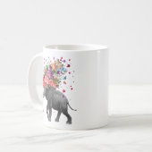 Elephant Splash Koffiemok (Voorkant links)