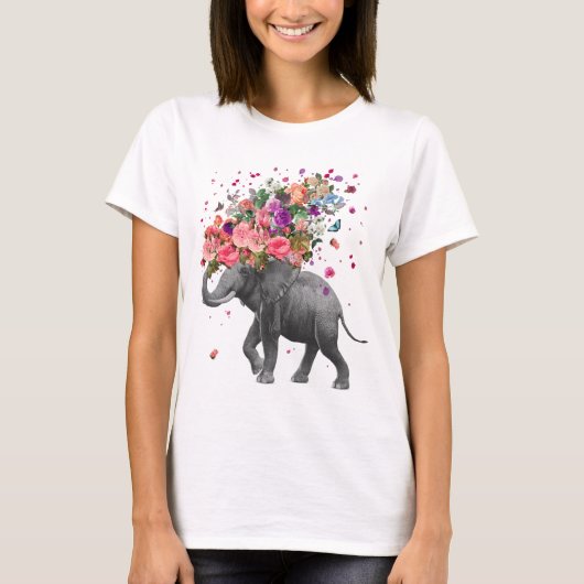 Elephant Splash T-shirt (Voorkant)