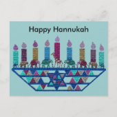 Elephant Star Menorah Briefkaarten (Voorkant)
