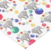 Elephant Stars Circus Pattern Tafelkleed (Gekanteld)