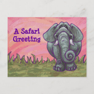 Elephant Stationery Briefkaart