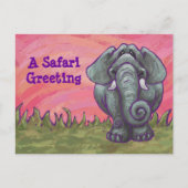 Elephant Stationery Briefkaart (Voorkant)