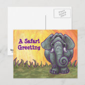 Elephant Stationery Briefkaart (Voorkant / Achterkant)