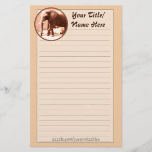 Elephant Stationery Briefpapier