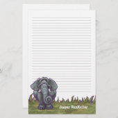 Elephant Stationery Briefpapier (Voorkant / Achterkant)