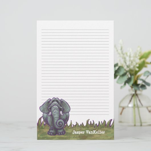 Elephant Stationery Briefpapier (Staand voorkant)