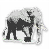 Elephant Sticker (Voorkant)