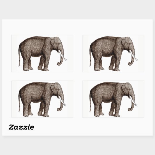 Elephant Sticker (Vel)