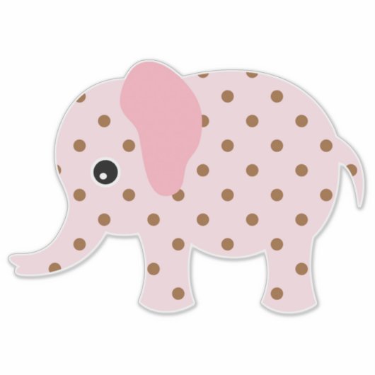 Elephant Sticker (Voorkant)