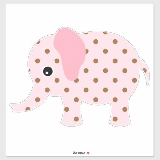 Elephant Sticker (Vel)