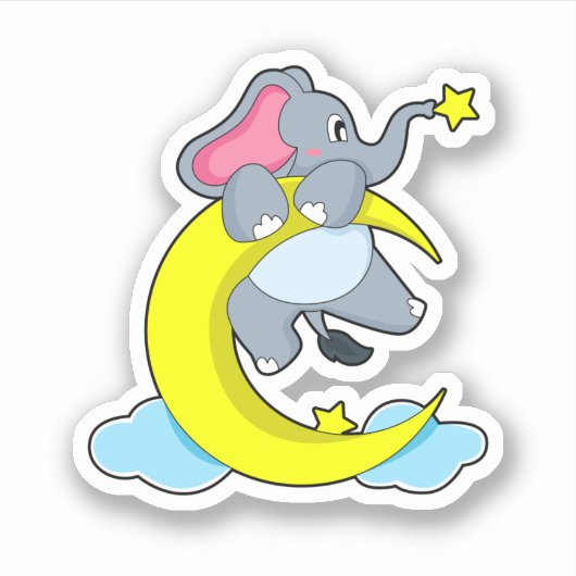 Elephant Sticker (Voorkant)