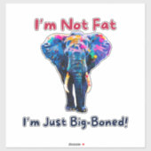 Elephant Sticker (Vel)