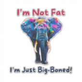Elephant Sticker (Voorkant)